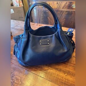 Kate Spade Navy Blue Leather Handbag
